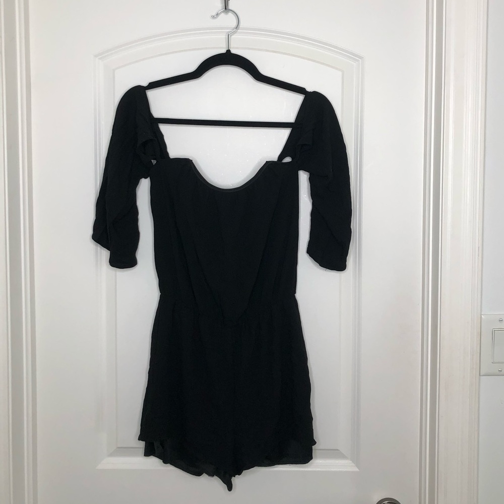 Off The Shoulder Romper